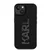 Torbica Karl Lagerfeld Hc 3D Logo Glitter za iPhone 15 6.1 crna (KLHCP15S3DMBKCK)