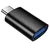 USB-C v USB-A OTG adapter Borofone BV26C 5Gbps, 2A - black