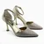 Mona shoes Ženske sandale na štiklu, Zlatne