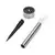 Aigostar - LED solarna lampa LED/0,006W/1,2V 29,5 cm hrom 6500K IP44