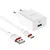 Kucni punjac Comicell Superior CO-BA21A Fast QC3.0 18W 3A Type C beli
