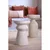 Terazzo okrogla stranska mizica o 32 cm Moravit – Light & Living