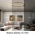 Immax NEO 07326-80C-LED prigušiva stropna LED svetiljka FINO LED/55W/230V 80 cm Tuya ružičasto zlato + daljinski upravljač