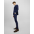 JACK & JONES Hlače FRANCO, modra