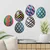 EAS009 multicolor dekorativna MDF slika