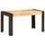 Vidaxl Jedilna miza 140x70x76 cm trden robusten mangov les