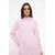 Trendyol Modest Ženska haljina Tctss26Eb00094, Roze