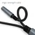 Qoltec adapter 2v1 USB-C | USB-C | Vtičnica 3,5 mm | PD 15 W | 10 cm | Aluminij