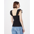 GAP Top EYELET, črna