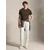 Polo Ralph Lauren Majica 710671438533 Temno rjava Custom Slim Fit