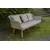 Vrtni trosed Largo - MO.015.150.XL - siv