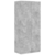 Ormar siva boja betona 90 x 52 x 200 cm od konstruiranog drva