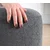 Atelier del Sofa Tabure 43cm Sivo
