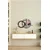 Hanah Home komoda Aplos 120, 120 cm, hrast Sapphire / bela
