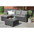 KETER Baštenskia garnitura California 3 seater modular, grafit