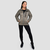 GymBeam Women‘s Puffer Jacket Vetiver/Black