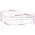shumee Box spring postelja z vzmetnico LED taupe 200x200 cm blago