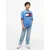 TOMMY HILFIGER Majica HERITAGE modra/mornarska/rdeča/bela