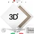 3D Slikarsko platno na okvirju PROFI - 30x40 cm