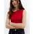 Pull&Bear Majica rdeča