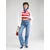 LEVIS  Kavbojke RIBCAGE, modra