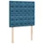 vidaXL vidaXL Box spring postelja z vzmetnico modra 90x200 cm žamet, (21308872)