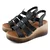 Mona shoes Ženske sandale, Crne