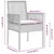 Vidaxl Vrtnik Bistro Set 3 szt. Rjava poli ratan