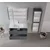 HANAH HOME Kupatilski ormarić sa umivaonikom i ogledalom (2 komada) Arno 100 760