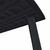 vidaXL Vrtna miza plastika 216x90x72 cm antracitna