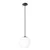BRILAGI - Luster na sajli POLOS 1xE27/40W/230V prečnik 20 cm crna