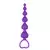 Analne kuglice Heart Booty Beads, 18.5cm, Ljubičaste