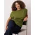 Trendyol Curve Ženska bluza Tbbss25Af00119, Zelena