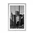 Plakat s paspartujem Manhattan v črnobeli varianti - 20x30 white