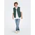 Only & Sons Majica ONSNATHAN zelena/bela