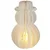 LED božićna dekoracija 12xLED/3xAA 39 cm topla bela snegović