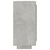 Komoda siva boja betona 92x35x75 cm od konstruiranog drva