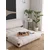 Atelier del Sofa Dvosed na razvlačenje Fold Kadife 2 120x24x75cm Beli
