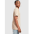 Mens T-shirt Never On Time Tee - beige