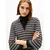TOMMY HILFIGER Obleka MODERN CODY črna/bela