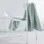 Today Posteljna pregrinjala Jeté de Lit Nid dAbeille 150/200 Coton TODAY Essential Celadon Zelena