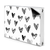 tulup.si radiatorska pokrov Pobarvana srca 100x60 cm