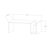 Hanah Home Klub sto Memo 86,8x32,4x50cm Pesak