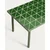 Vrtna mizica s keramično ploščo 51x81 cm Maurina – Kave Home