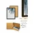 Wallity Uramljena slika Huhu473S, 30x40 cm , 3 dela