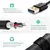 Ugreen Kabl USB US128, 3.0, M/M, 2m, Crni