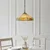 Endon 111989 - Luster na lancu Tiffany NEVADA 3xE27/10W/230V prečnik 40 cm