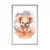 Plakat zasanjana koala - 40x60 black