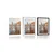Plakat s paspartujem reka sredi jesenske narave - 60x90 white