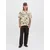 JACK & JONES Srajca marine/oliva/temno zelena/off-bela